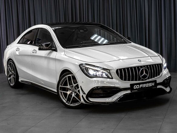 2016 Mercedes-Benz CLA AMG 45 AMG I (C117, X117) Рестайлинг, белый, 2525000 рублей - вид 5