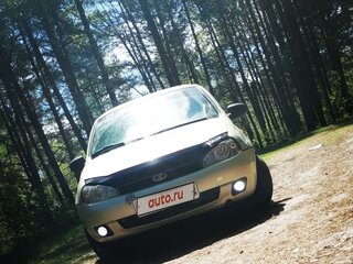 2006 Lada (ВАЗ) Kalina I, зелёный, 180000 рублей, вид 1