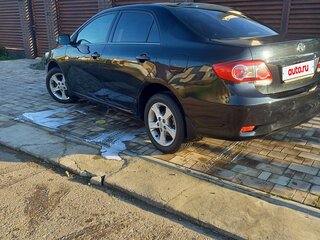 2011 Toyota Corolla X (E140, E150) Рестайлинг, чёрный, 908000 рублей, вид 5