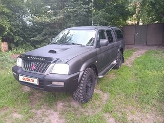 2004 Mitsubishi L200 III, чёрный, 1100000 рублей, вид 2