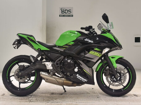 2019 Kawasaki Ninja 650, зелёный, 750000 рублей, вид 2