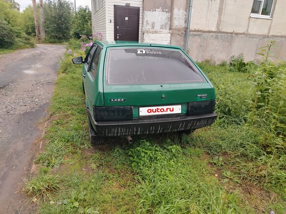 1987 Lada (ВАЗ) 2108 21086, зелёный, 220000 рублей - вид 2