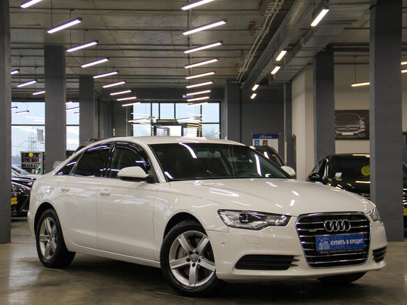 2011 Audi A6 IV (C7), белый