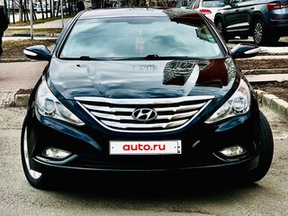 2011 Hyundai Sonata VI (YF), чёрный, 1300000 рублей, вид 1