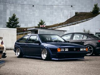 1989 Volkswagen Scirocco II, синий, 1750000 рублей, вид 1
