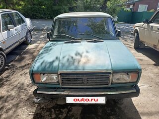 2004 Lada (ВАЗ) 2107, синий, 80000 рублей, вид 3