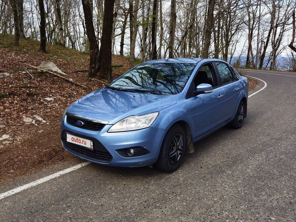 2008 Ford Focus II Рестайлинг, голубой, 890000 рублей