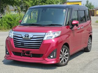 2017 Toyota Roomy I, красный, 885000 рублей, вид 4