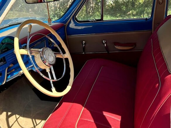 1961 ГАЗ 21 «Волга» 21В, голубой, 3500000 рублей - вид 6