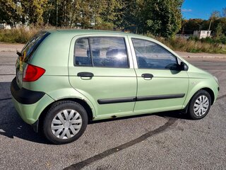 2008 Hyundai Getz I Рестайлинг, зелёный, 300000 рублей, вид 4