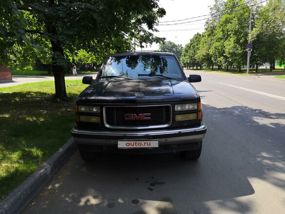 1995 GMC Suburban, чёрный - вид 4