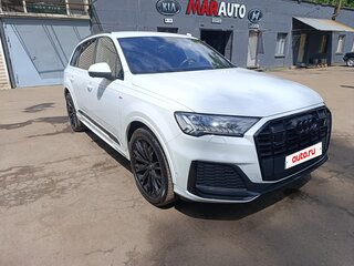 2020 Audi Q7 45 TDI II (4M) Рестайлинг, белый, 8150000 рублей, вид 1