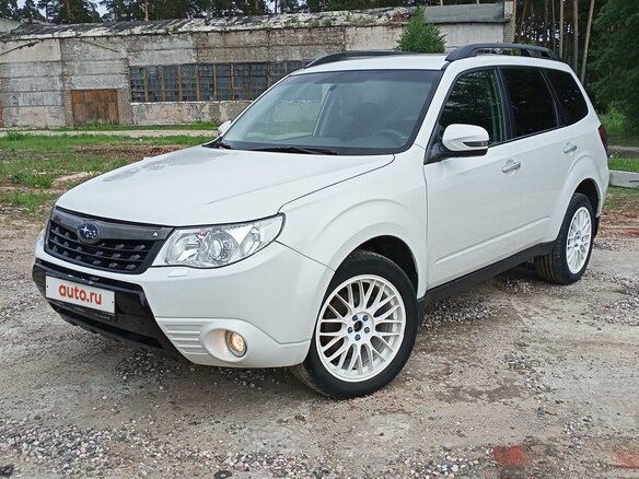 2011 Subaru Forester III Рестайлинг, белый