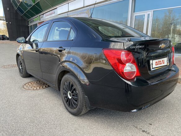 2012 Chevrolet Aveo II, чёрный - вид 6