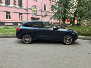 2010 Porsche Cayenne Diesel II (958), синий, 2890000 рублей, вид 4