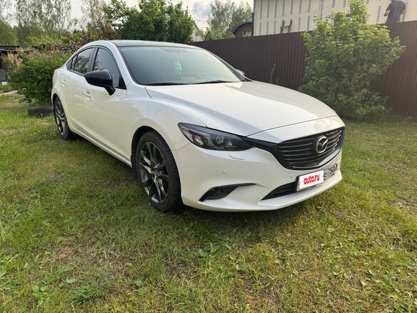 2016 Mazda 6 III (GJ) Рестайлинг, белый, 2250000 рублей - вид 3