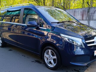 2019 Mercedes-Benz V-Класс Extra Long 250 d экстра длинный III (W447) Рестайлинг, синий, 3700000 рублей, вид 1