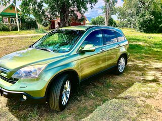 2007 Honda CR-V III, зелёный, 1250000 рублей, вид 4