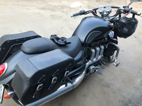 2010 Triumph Rocket 3, чёрный, 1290000 рублей, вид 4