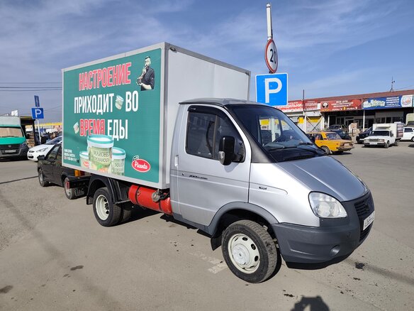 2006 ГАЗ ГАЗель (3302), серебристый, 770000 рублей