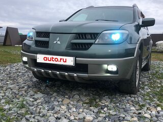 2005 Mitsubishi Outlander I, зелёный, 615000 рублей, вид 1