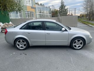 2004 Audi A4 II (B6), серебристый, 550000 рублей, вид 3