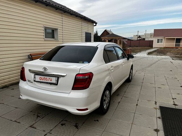 2015 Toyota Corolla Axio XI (E160, E170, E180) Рестайлинг 1, белый, 1270000 рублей - вид 4