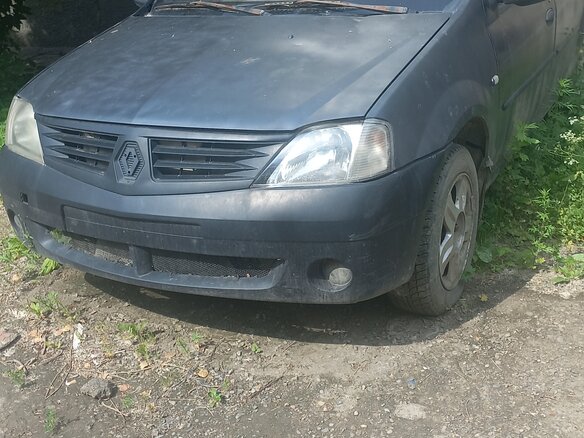 2006 Renault Logan I, серый, 220000 рублей