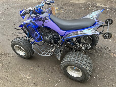 2008 Yamaha Raptor YFM350, синий, 300000 рублей, вид 4