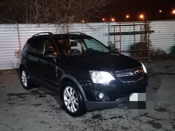 2013 Opel Antara I Рестайлинг, чёрный, 1070000 рублей - вид 1