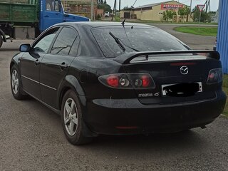2002 Mazda 6 I (GG), чёрный, 550000 рублей, вид 4