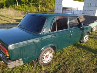 2007 Lada (ВАЗ) 2107, зелёный, 130000 рублей, вид 4