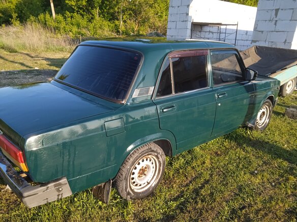 2007 Lada (ВАЗ) 2107, зелёный, 130000 рублей - вид 3