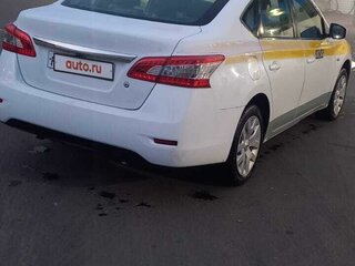 2015 Nissan Sentra VII (B17), белый, 750000 рублей, вид 3