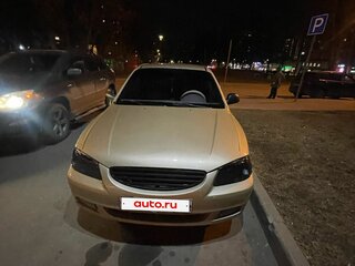 2006 Hyundai Accent ТагАЗ II, бежевый, 280000 рублей, вид 2