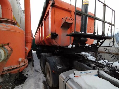 2022 НефАЗ прицеп самосвальный, оранжевый, 937125 рублей, вид 2