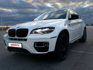 2013 BMW X6 35i I (E71) Рестайлинг, белый, 2350000 рублей, вид 1