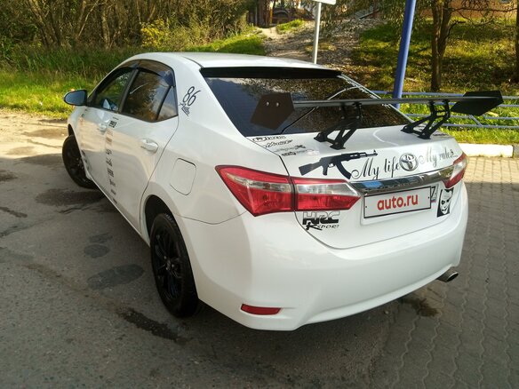 2013 Toyota Corolla XI (E160, E170, E180), белый, 900000 рублей - вид 13