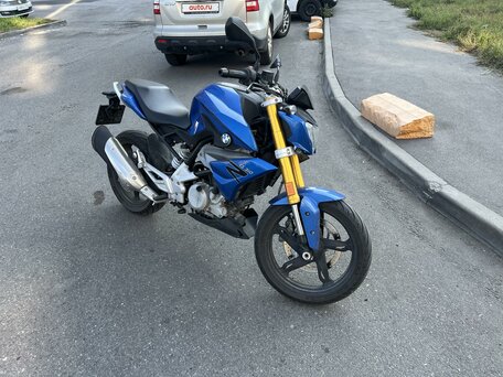 2018 BMW G 310 R, синий, 355000 рублей, вид 4