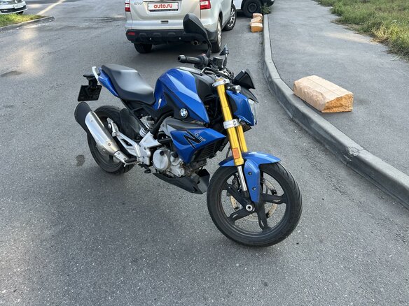 2018 BMW G 310 R, синий, 355000 рублей - вид 3