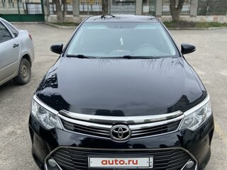 2015 Toyota Camry VII (XV50) Рестайлинг, чёрный, 1950000 рублей, вид 1
