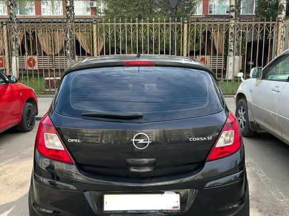 2007 Opel Corsa D, чёрный, 450000 рублей - вид 2