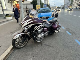 2010 Yamaha XV 1900, фиолетовый, 850000 рублей, вид 3