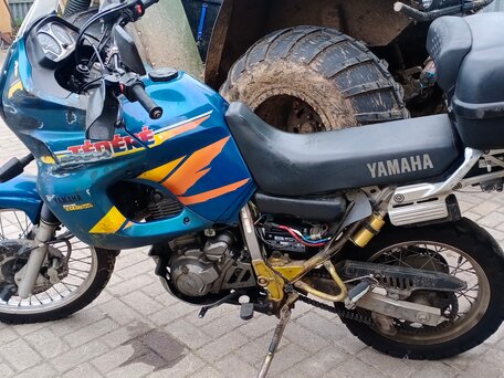 1996 Yamaha XTZ660 Tenere, синий, 230000 рублей, вид 3