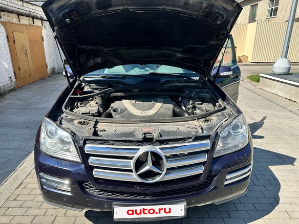 2008 Mercedes-Benz GL-Класс 500 I (X164), синий, 1250000 рублей