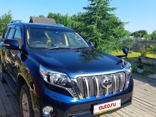 2015 Toyota Land Cruiser Prado 6-speed 150 Series Рестайлинг 1, синий, 3695000 рублей, вид 2