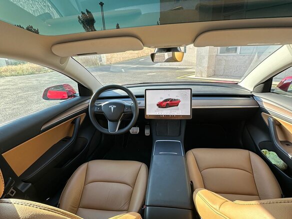2023 Tesla Model 3 Performance I, красный, 2500000 рублей - вид 8