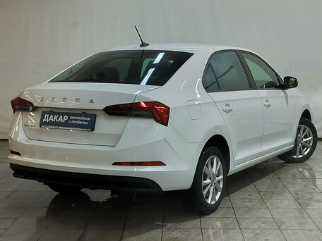 2020 Skoda Rapid II, белый, 1320000 рублей, вид 4
