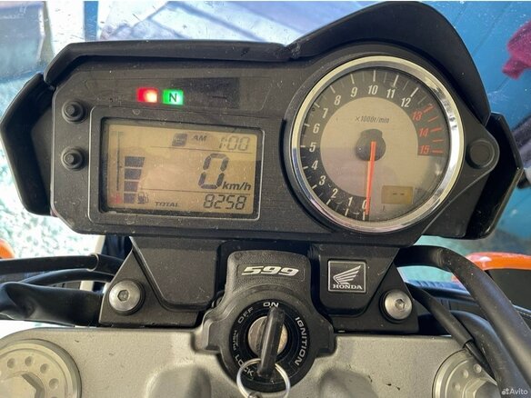 2006 Honda CB 600F Hornet, чёрный, 410000 рублей - вид 8