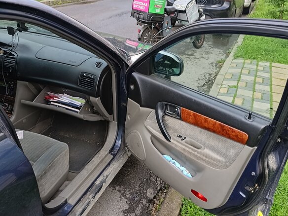 2004 Chevrolet Evanda, синий, 370000 рублей - вид 12
